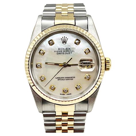 rolex 16233 diamond dial|rolex datejust 16233 price.